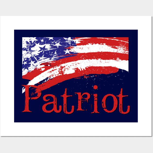 Patriot Democrat Blue Wall Art by AlondraHanley